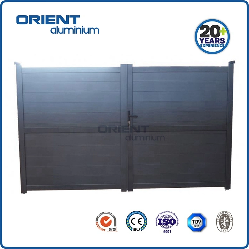 Popular Aluminum Sliding Gate for House Aluminium Metal Gate