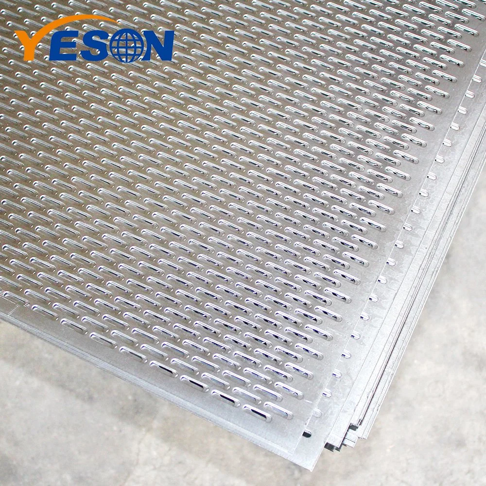 Galvanized Perforated Round Hole Metal Mesh Sheet for Metal Filters and Vents