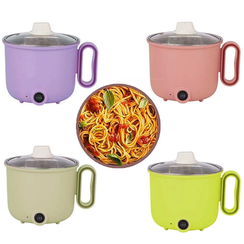 El hogar Utensilios de Cocina Cocina bebé Arrocera Mini Multicooker Pot 1.2L No Stick Olla