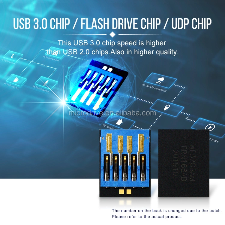 Mudp 3,0 Unidad flash USB semiacabada 8GB 32GB 64GB 128GB UDP para chips de memoria Chips de memoria Chips Flash