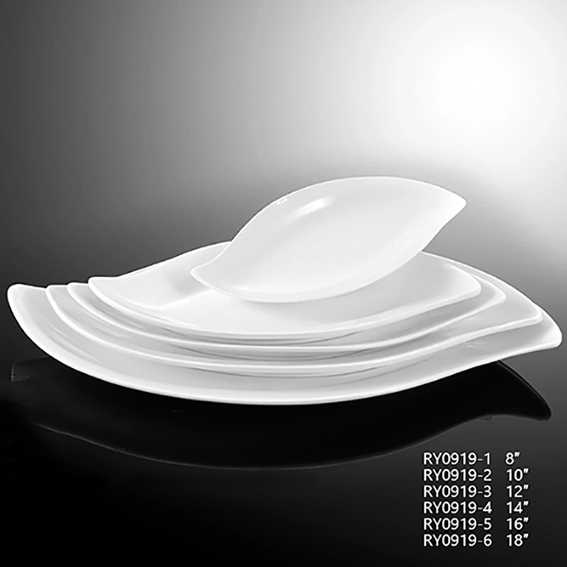 Wholesale Different Sizes Dinner Plate with Unique Design