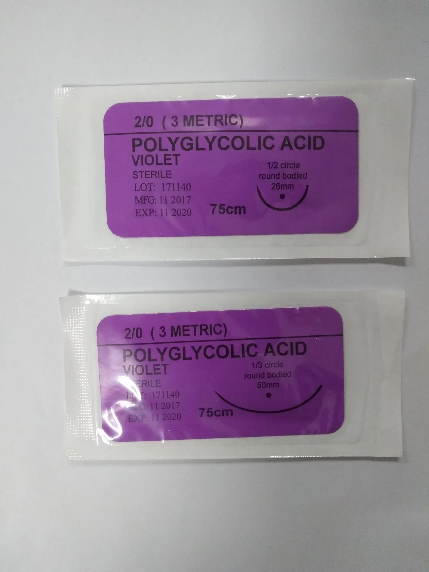 Polyglycolic Acid Braided Synthetic Absorbable Suture