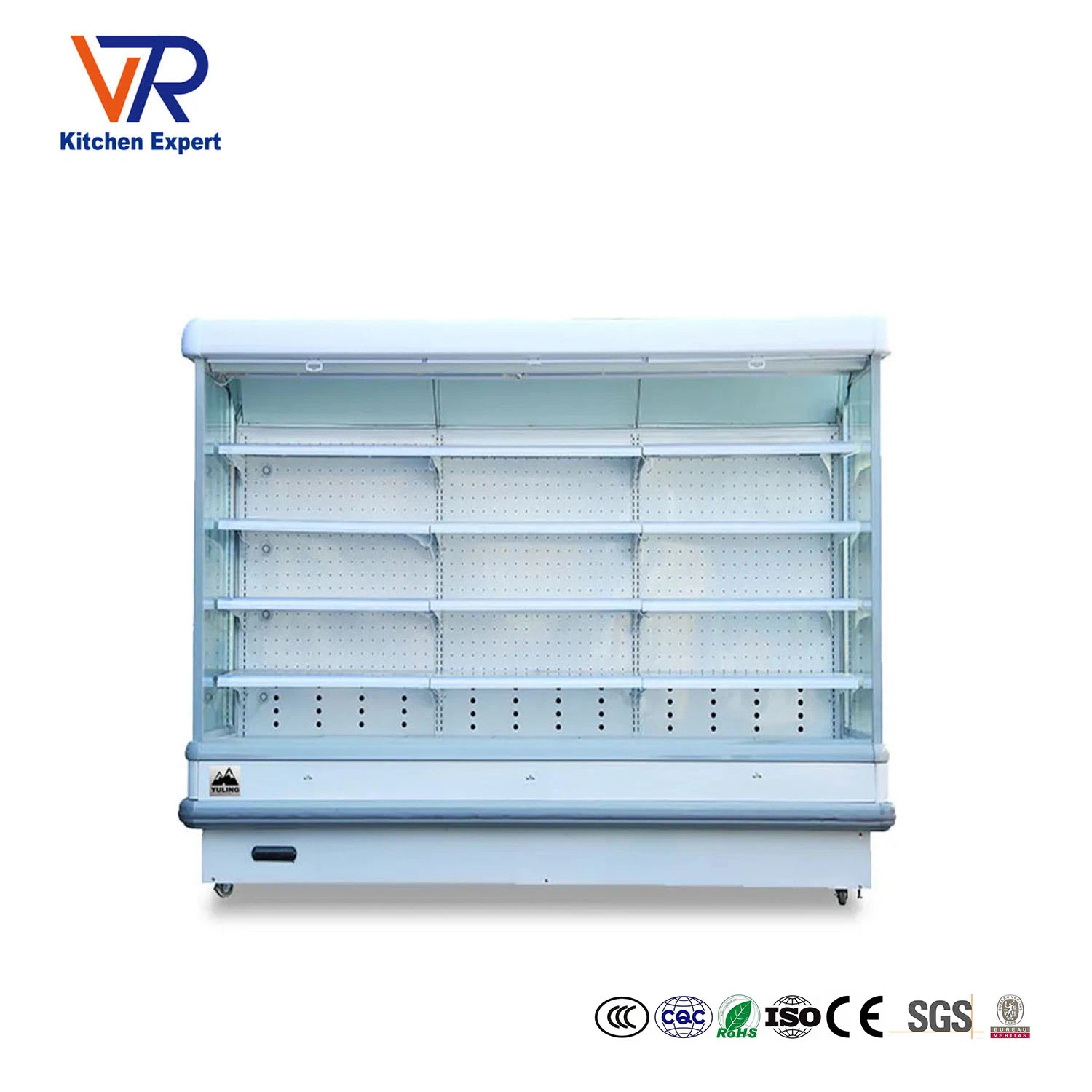 High quality/High cost performance  Fruits and Vegetables Display Refrigerato as Supermarket Refrigeration Equipment