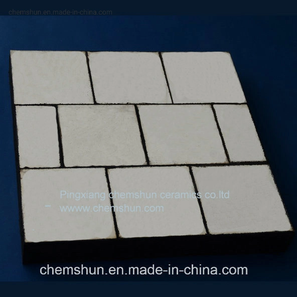 Ceramic Rubber Chute Plate as Abrasive Liner Materials (rubber ceramic tile)