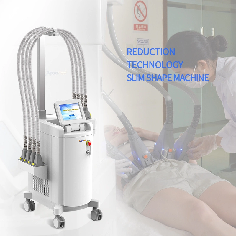 Economia de energia de alta eficiência terapêutica Pressotherapy Lipoaspiração Esculpível Cryolipolysis Laser Máquina de escultura do corpo