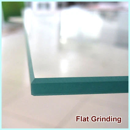 4mm 5mm de procesamiento de Templado de Vidrio blanco vidrio extra claro bajo el hierro de efecto invernadero de cristal templado con fines comerciales.