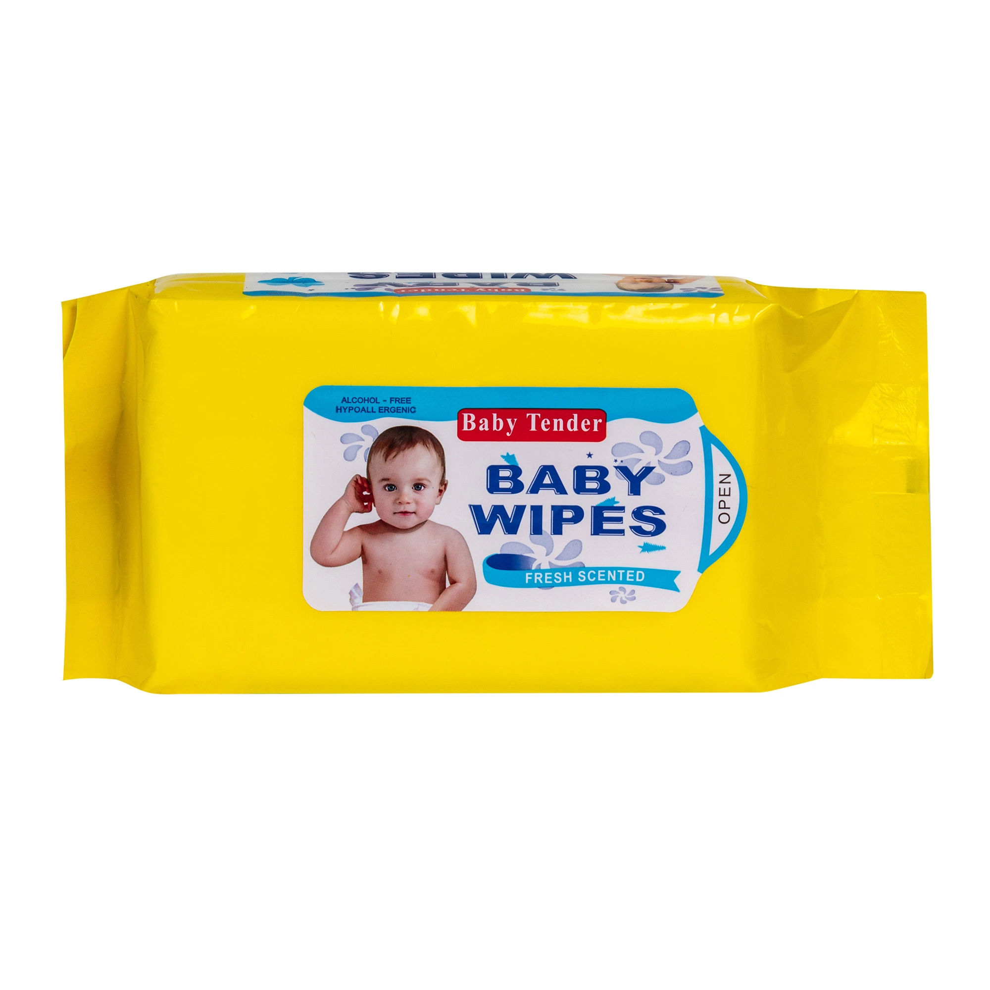 Toalhetes de Bebé orgânicos de água RO Non-Woven Unscented Tecido Molhado Natural toalhetes de Bebé para cuidados da pele do bebé