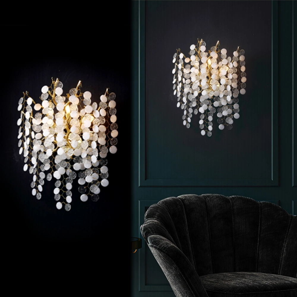Interior Pendant Light Chrome Nordic Hotel Lobby Luxury Modern Glass Crystal Chandelier