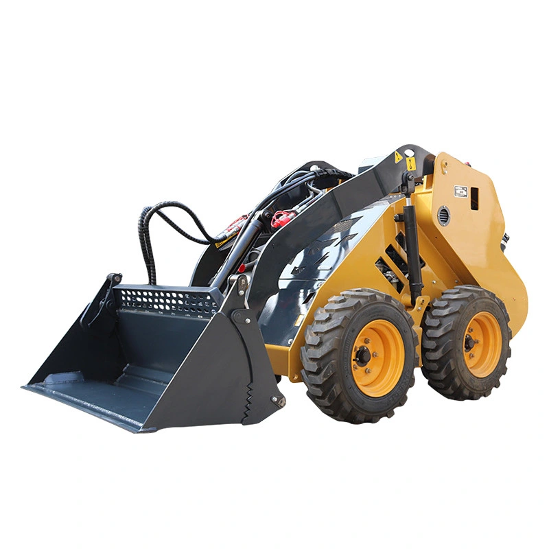 Hq550 Mini Track Skid Steer Loader with 50 HP Kubota Diesel Engine for Sale