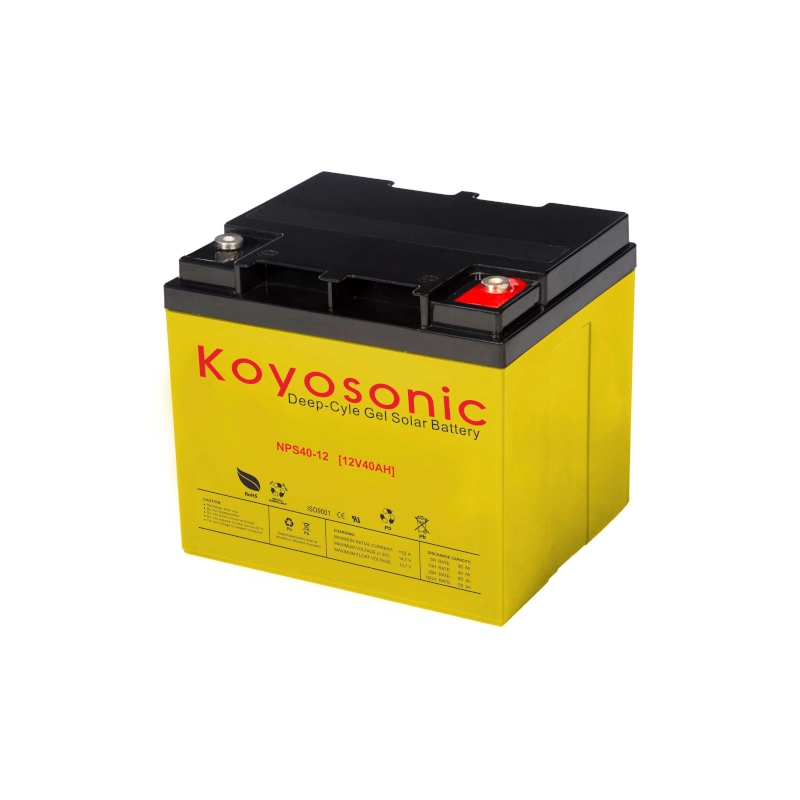 Koyosonic 12V 200Ah Tiefzyklus-Batterie Solarpanel Batteriestrom Speicher Neue Energie Solarzelle