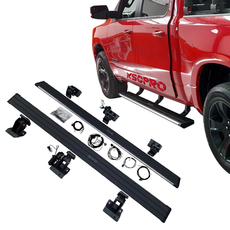 KSCPRO Marchepied électrique automatique avec marche latérale pour Dodge Ram 1500 2500 3500 HD.