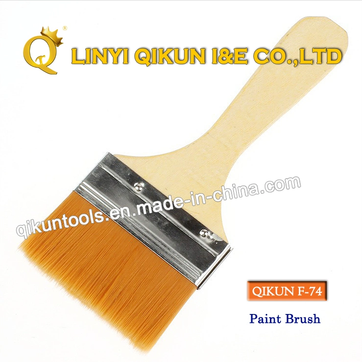 F-72 Hardware Decorate Paint Hand Tools Wooden Handle Bristle Roller Paint Brush