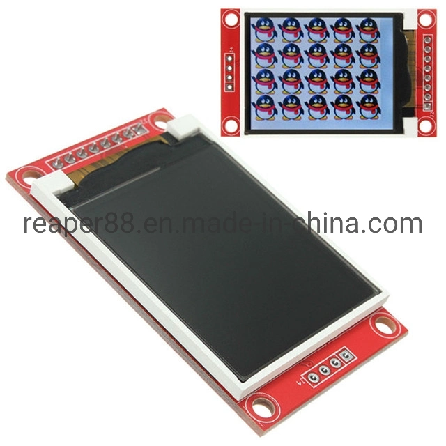 1.8 Inch LCD Display Screen Module 128*160 Qqvga with St7735s 3/4 Wire Spi Interface for Industrial Application