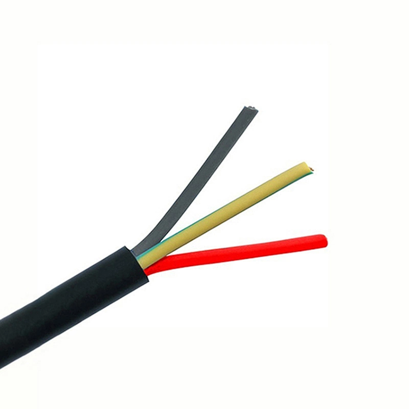 Cable eléctrico recubierto de PVC resistente al fuego AWM 2725 Cable de cobre eléctrico de 15 mm.