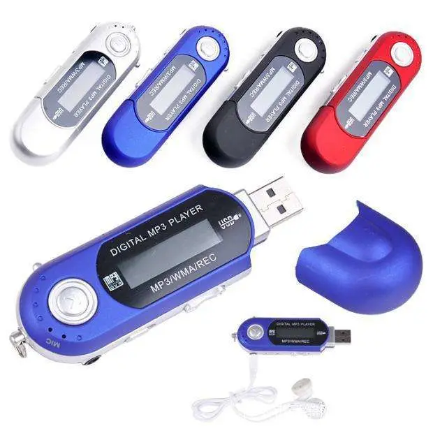 Ausstellbare Flash MP3 Player mit USB-Anschluss