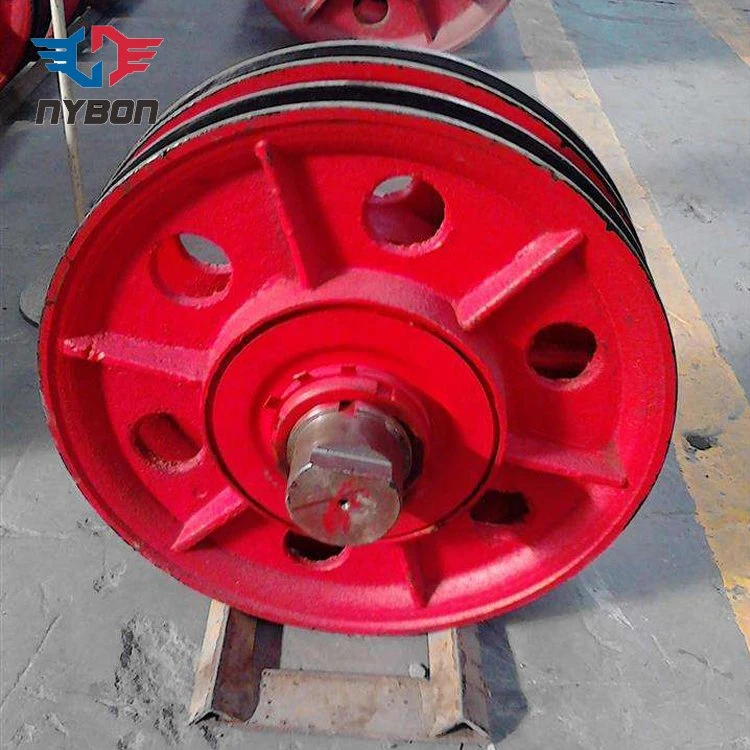 Double Sheave Snatch Block Wire Rope Pulley Block