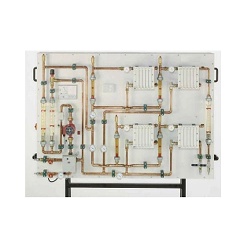 Domestic Heating Circuit Training Panel Educational Training Equipment Thermal Lab Equipment for College