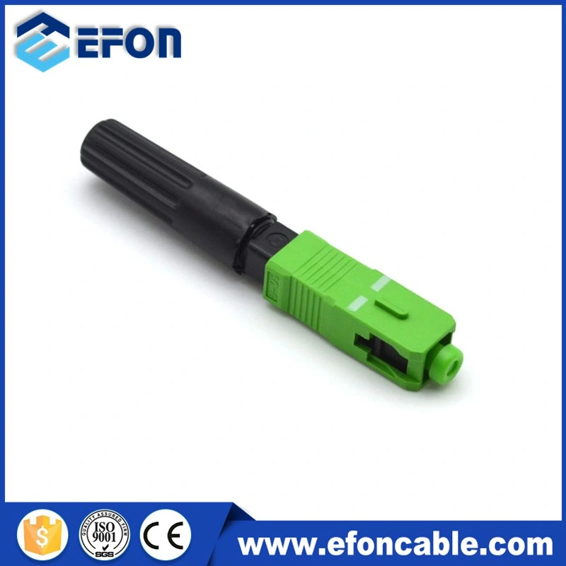 Optic Fiber Sc Upc Fast Connector 6cm 5cm for FTTH FTTB