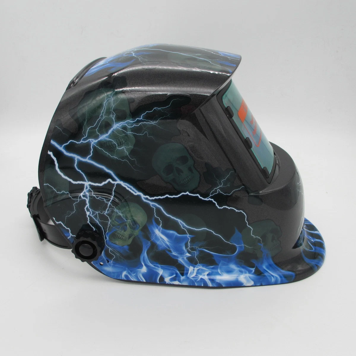 Welding Masked Arc Hot Selling True Color Solar Cell Replaceable Battery Head Mounted Auto Darkening Welding Helmet