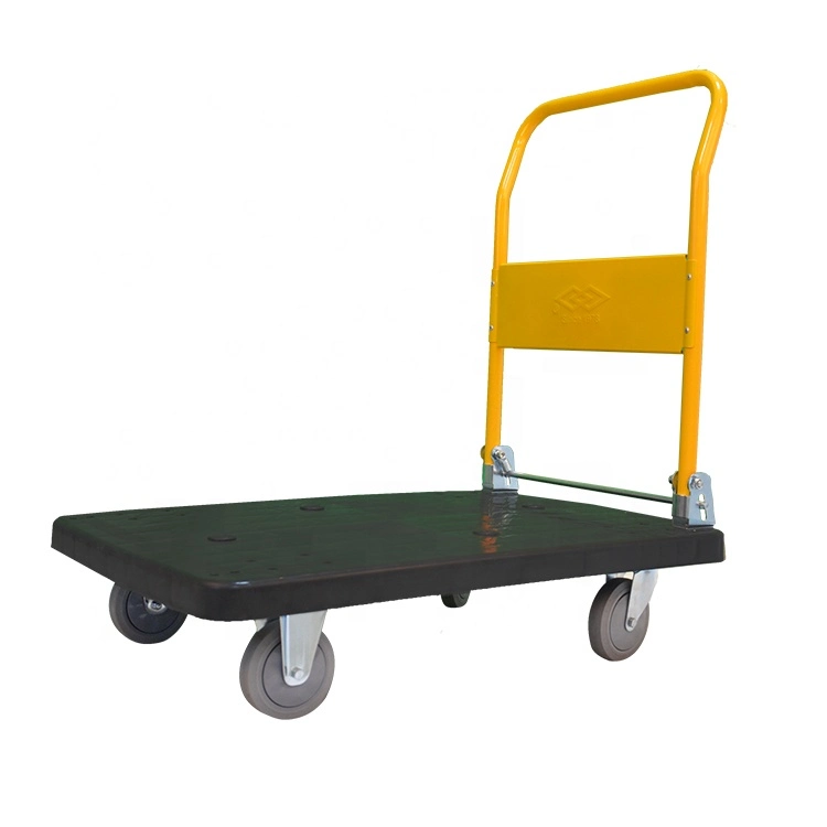 330lbs Foldable Palstic Platform Hand Truck for Moving Goods