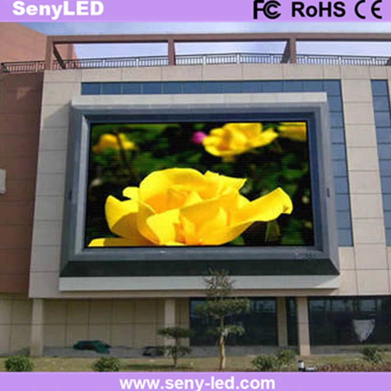 P6 Exterior Video Signage Shopping Mall Advertising Billboard LED Display المصنع