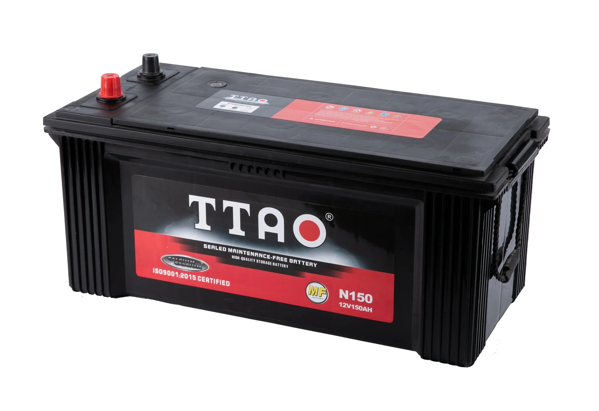 12V150ah Truck Battery China Battery Factory, Maintenance Free Lead Acid Car Storage Battery