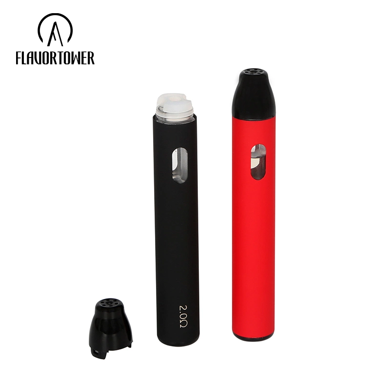 Libre de metales pesados de cerámica D8 desechables Vape Pen