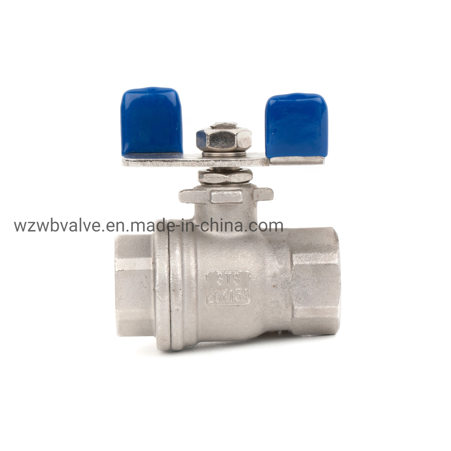 One Piece (1PC) Ball Valve with Butterfly Hand Lever