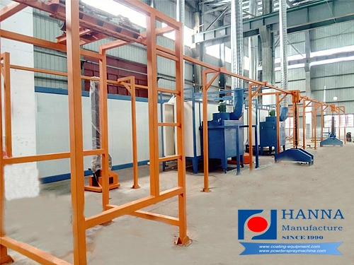 ISO 9001 Approved Electrostatic Powder Coating System/Powder Coating Machine