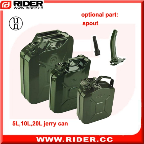 5L Un Approval Portable Cold Rolled Sheet Jerry Cans