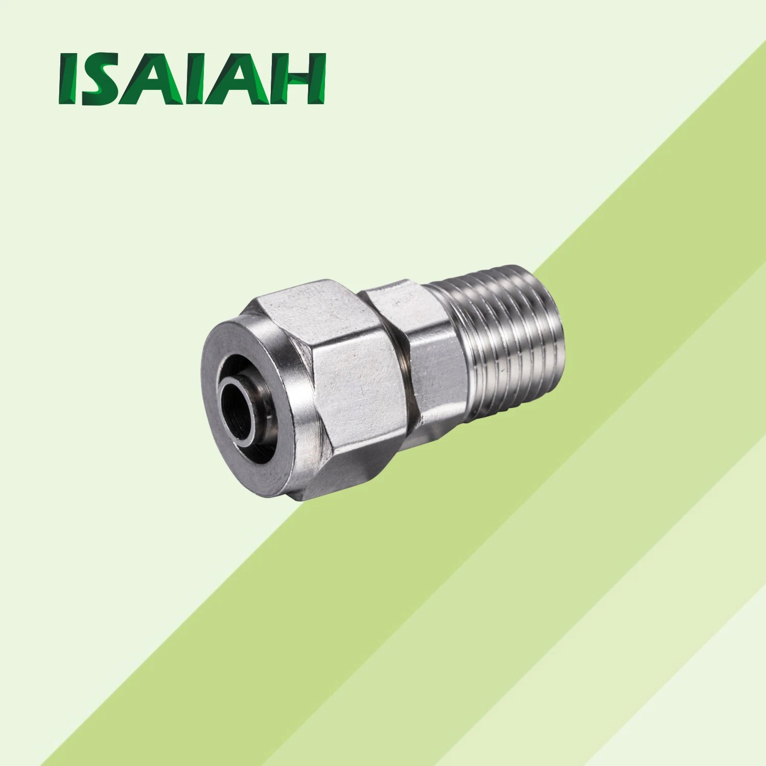 Good Quality Ss 304 Stainless Steel Push on Pneumatic Air Fitting for Lithium Battery Industry