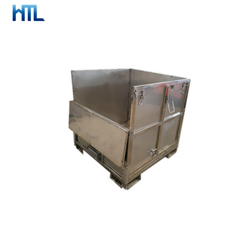 1000L Galvanized Steel Foldable IBC Tank Pallet Box for Sale