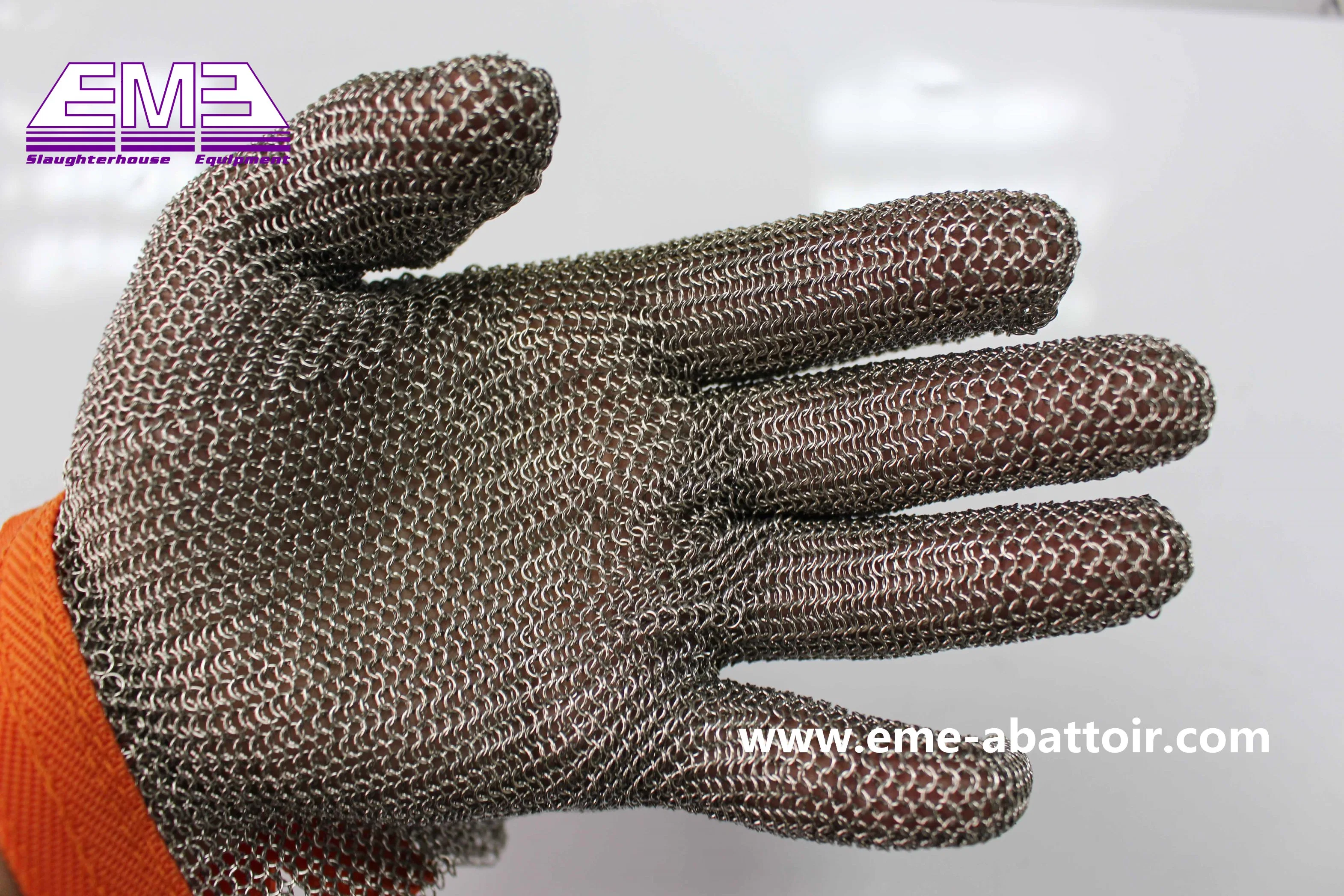 Safety Cut Proof Stab Resistant Stainless Steel Metal Mesh Glove Slaughtering Equipment