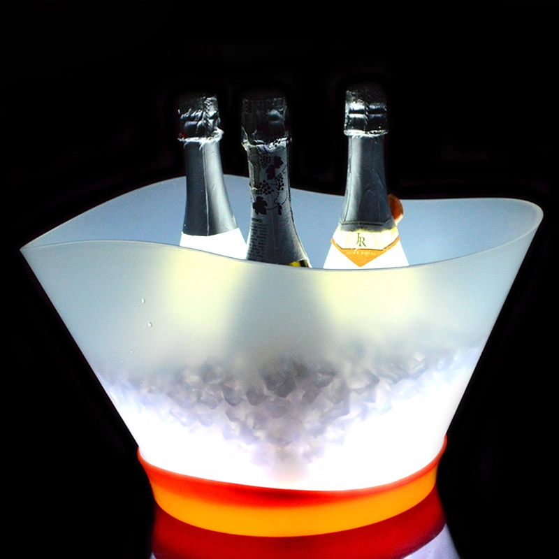 12 Litre Colorful Champagne Light Ice Bucket KTV Beer Ice Bucket LED Ice Bucket