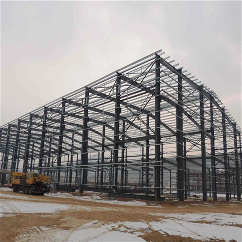 Construction Steel Material for Building Light Steel Structure Workshop/Warehoue/Metal House/Hangar/Car Garage