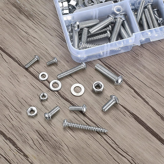 Cross Flat Head Bolts and Nuts and Washers for Industrial Electronic Products