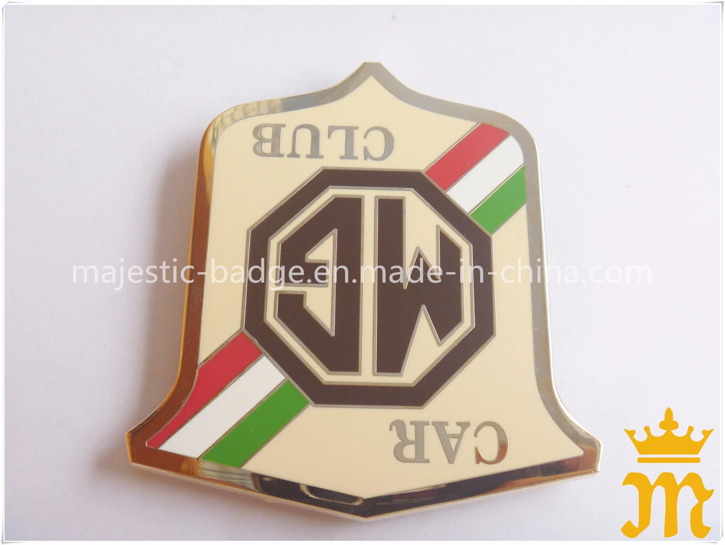 Hard Enamel Badge Gold Plating Badge Custom Car Badge Good Quality Badge