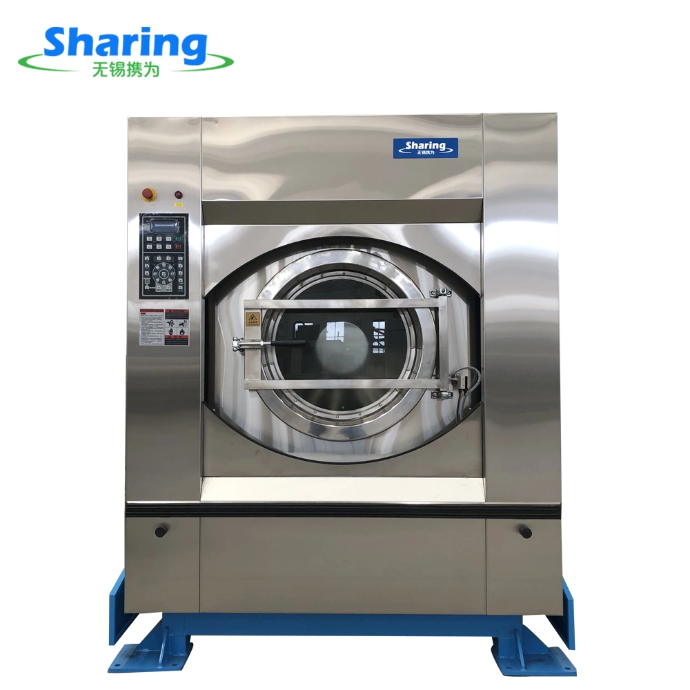 50kg, 100kg Industrial Fully Automatic Tilting Washer Extractor Commercial Laundry Washing Machine Equipment for Hotel and Hospital Using