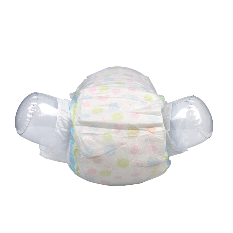 New Style Velvet Magic Tapes and Breathable Film Baby Diaper