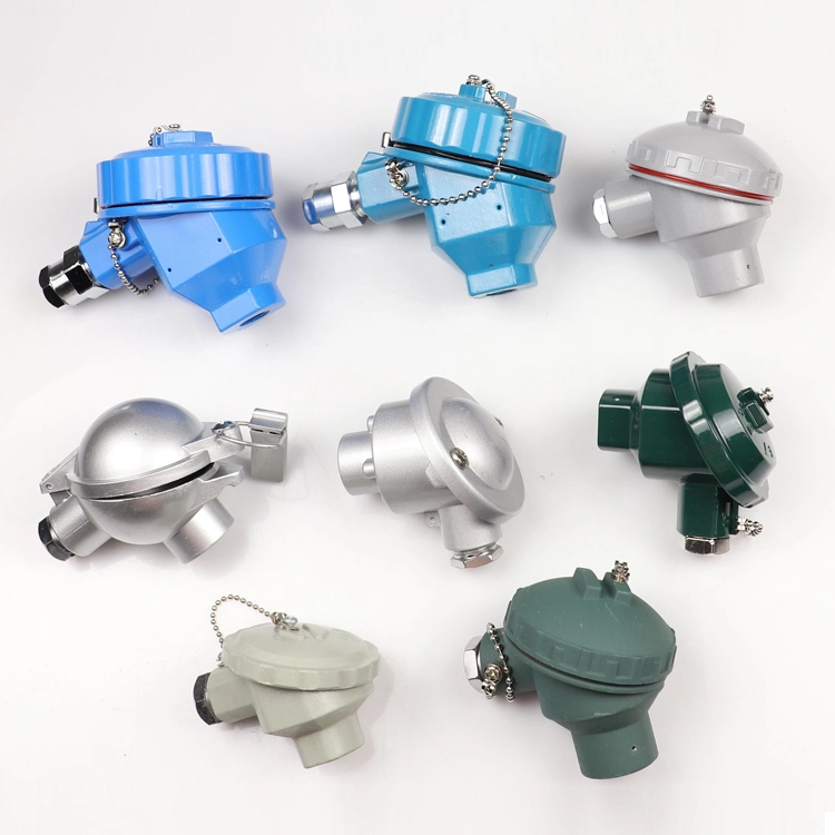 High quality/High cost performance Industrial Silver Knc Kne Aluminum Die Casting Thermocouple Connection Head