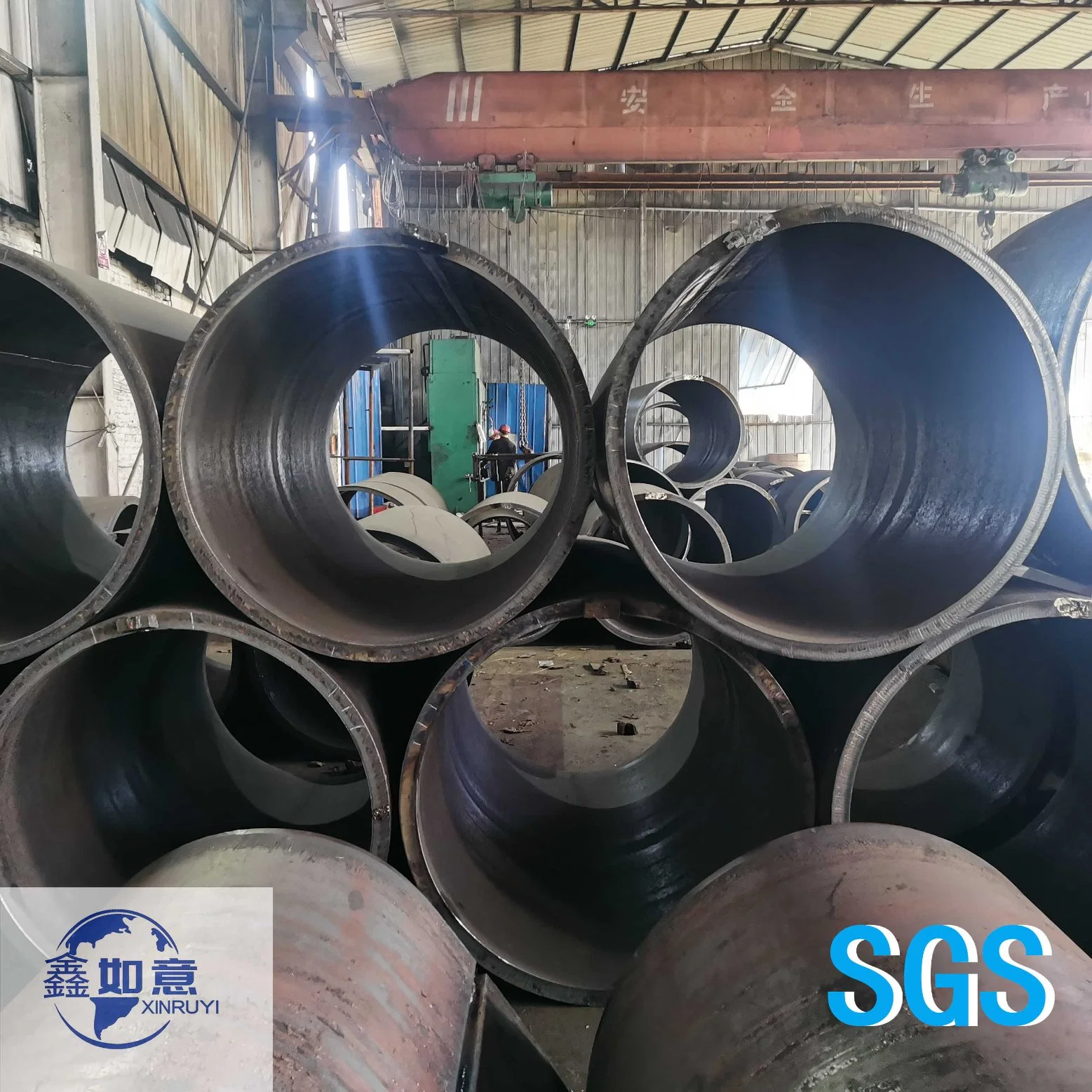 Hollow Welding Steel Pipe Hollow Bars Sleeves Shells Cases Bushing Bushes Pipes Tubes for Pressure Vessels Heat Exchanger Process Equipment