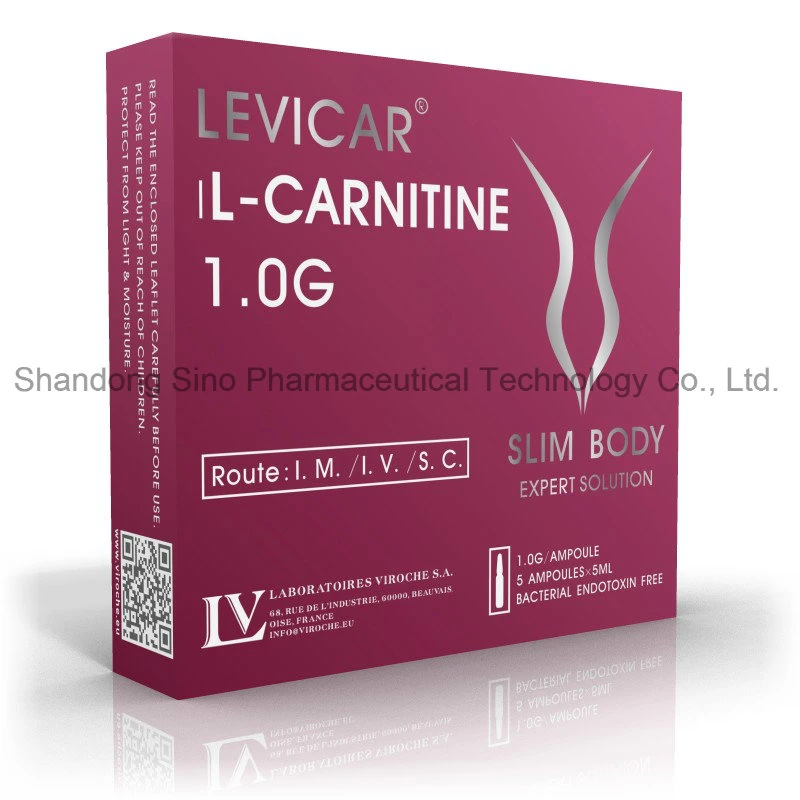 Seguro la pérdida de peso eficaz e indolora Lefcar L-Carnitina inyectable