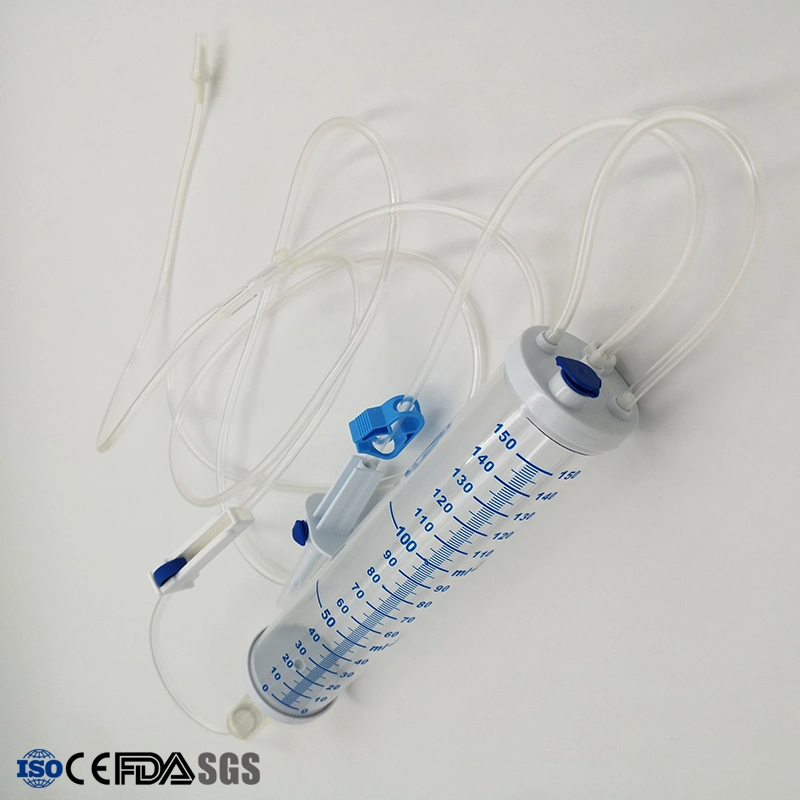 Disposable Sterile Burette Type Infusion Set, PE Pouch Packing, 100ml, 150ml, CE&ISO13485