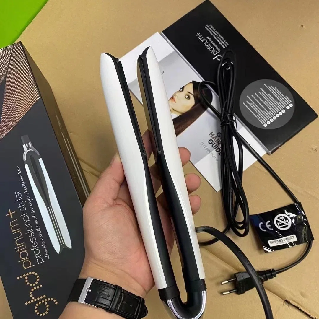 Platinum Plus + Hair Straighteners Professional Styler Flat Hair Iron Curler Hair Styling Tool Black Color High Quality