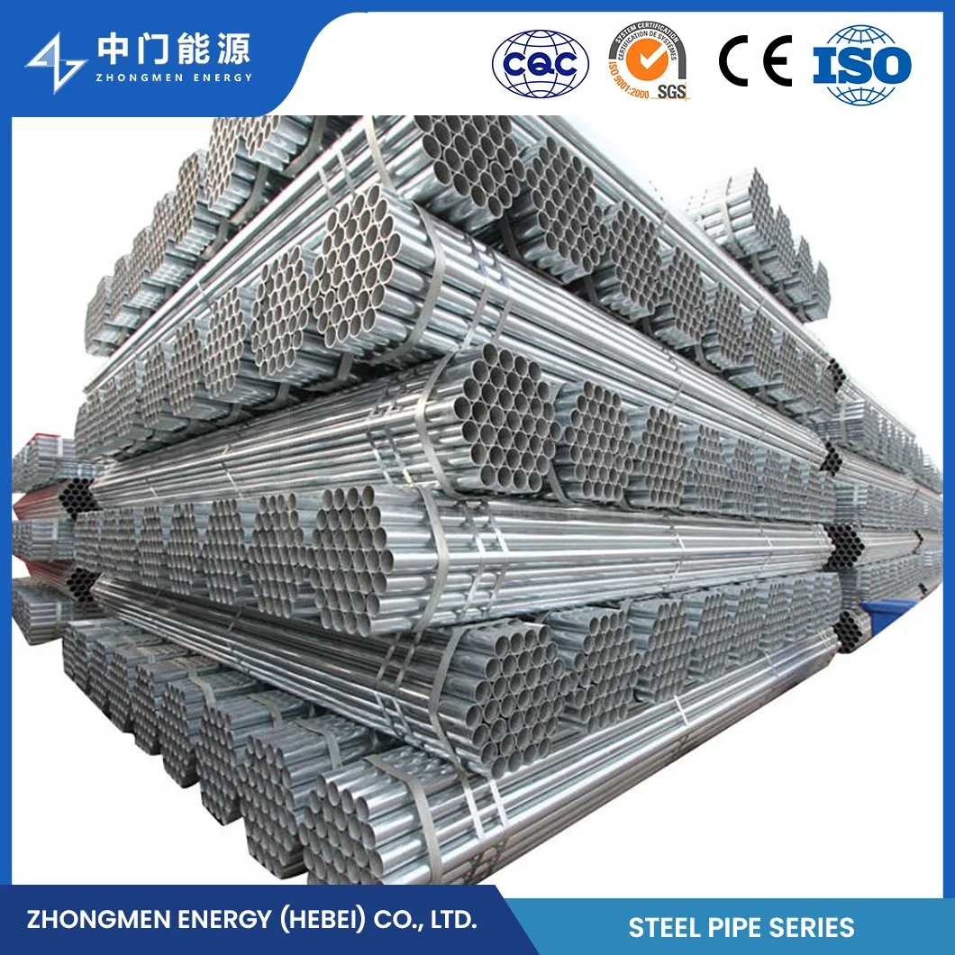 Galvanized Steel Plates En1039 En10219 JIS G3444: 2004 Hot Dipped Galvanized Steel Tube China ASTM/A29mA36-A992 Series Galvanized Pipe Seamless Steel Pipe