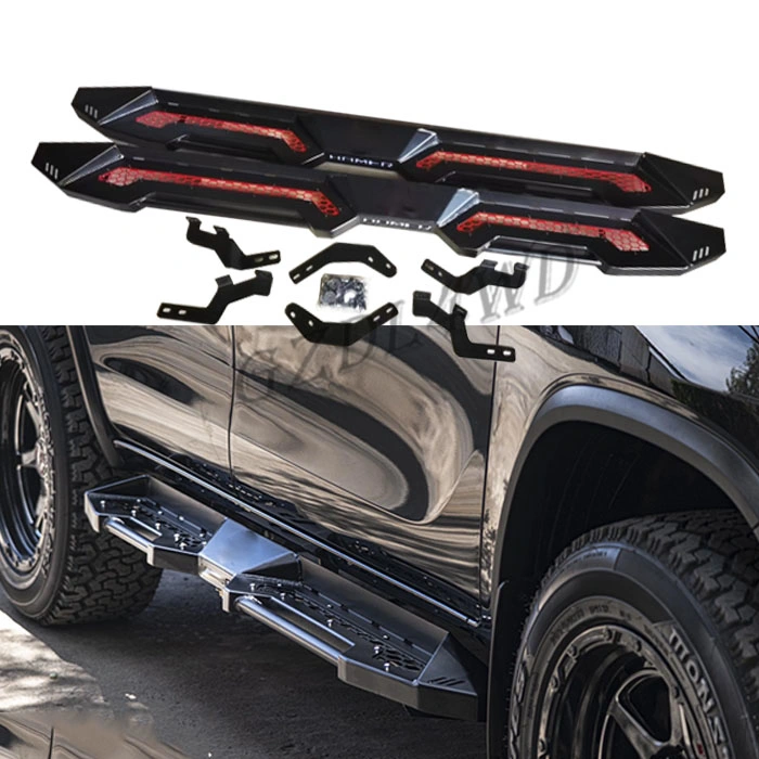 Gzdl4WD 4X4 Accesorios para recoger el paso lateral de la puerta del coche los pasos para Revo15+ Ranger