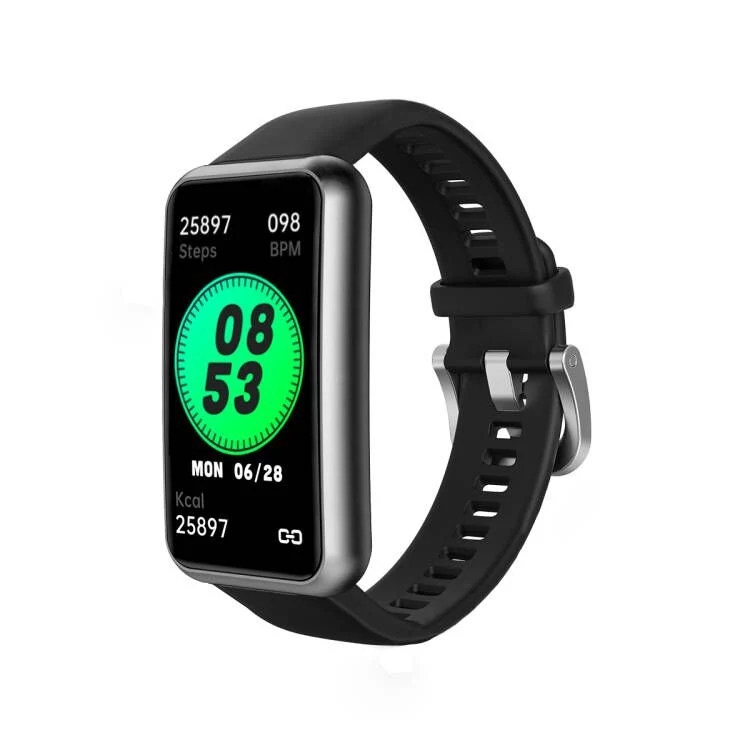 Sport Pedometer Fitness Herzfrequenz Wetterinformationen Q7 Smart Armband