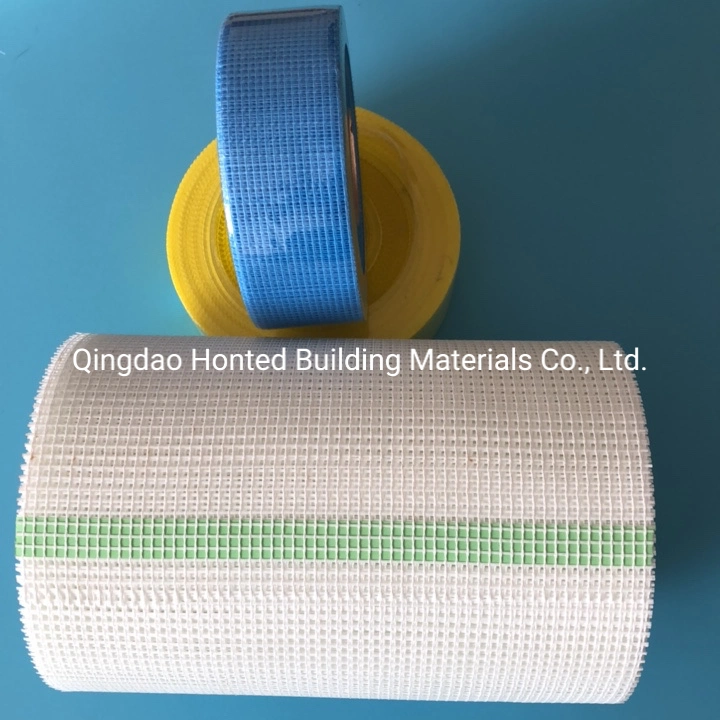 EPS Board Self Adhesive Fiberglass Tape Self Adhesive Glass Fiber Mesh Fabric 2.2oz 2inch Wide 75GSM