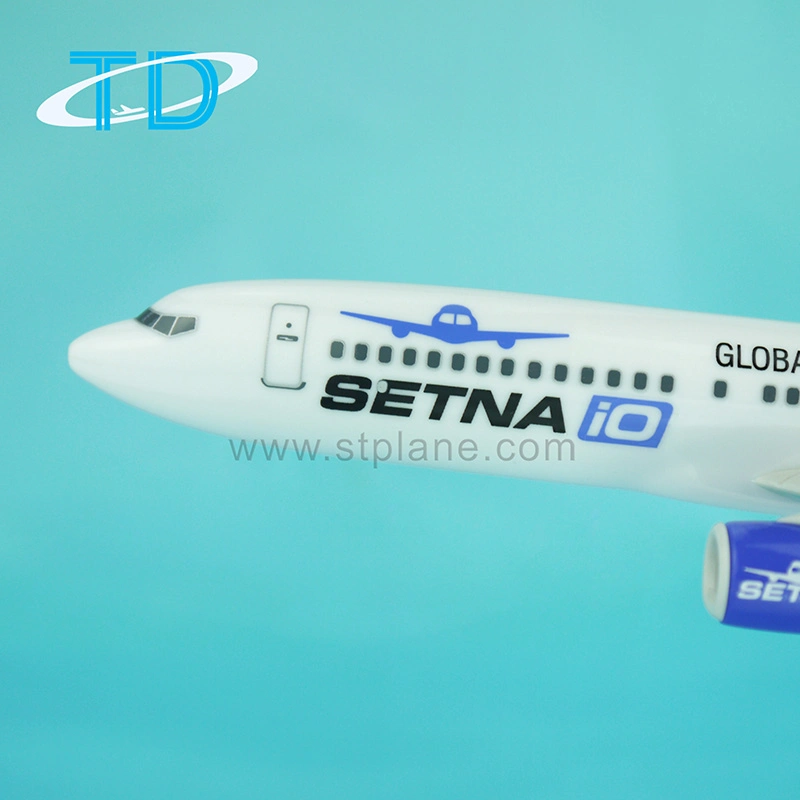 B737-800 19.7cm Plastic Model for Setnaio with Split Scimitar Winglet