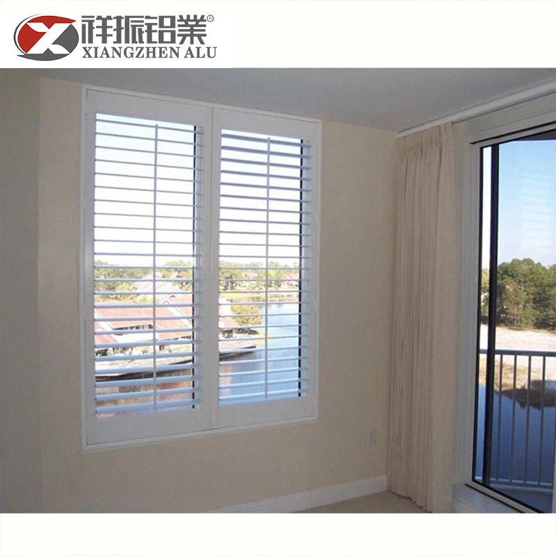 Shutters Louver Windows and Doors Extrusion Profile Aluminium Shades Window